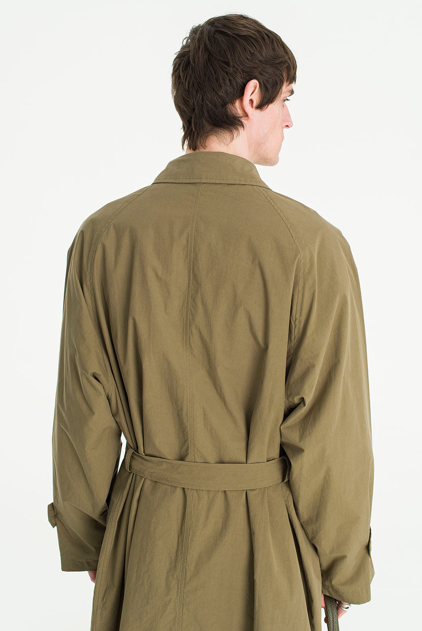 Menswear | Belted Trench Coat, Khaki