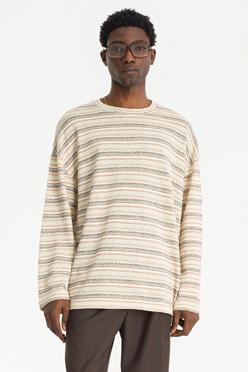 Menswear | Bertie Knit Tee, Brown