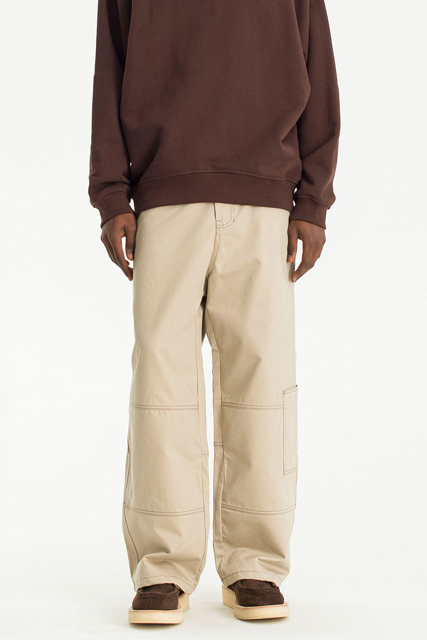 Menswear | Baggy Pants, Beige