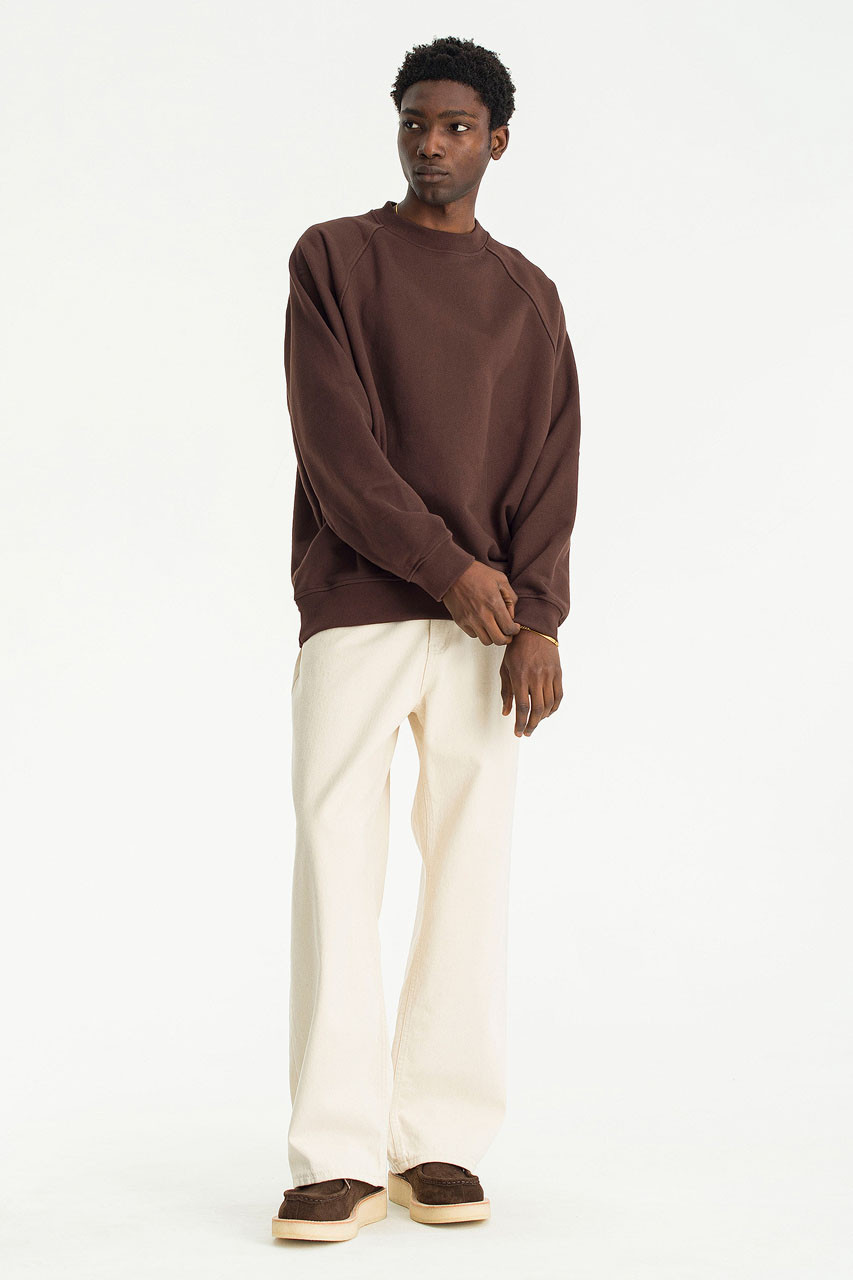 Menswear | Heavy Sweatshirt, Brown