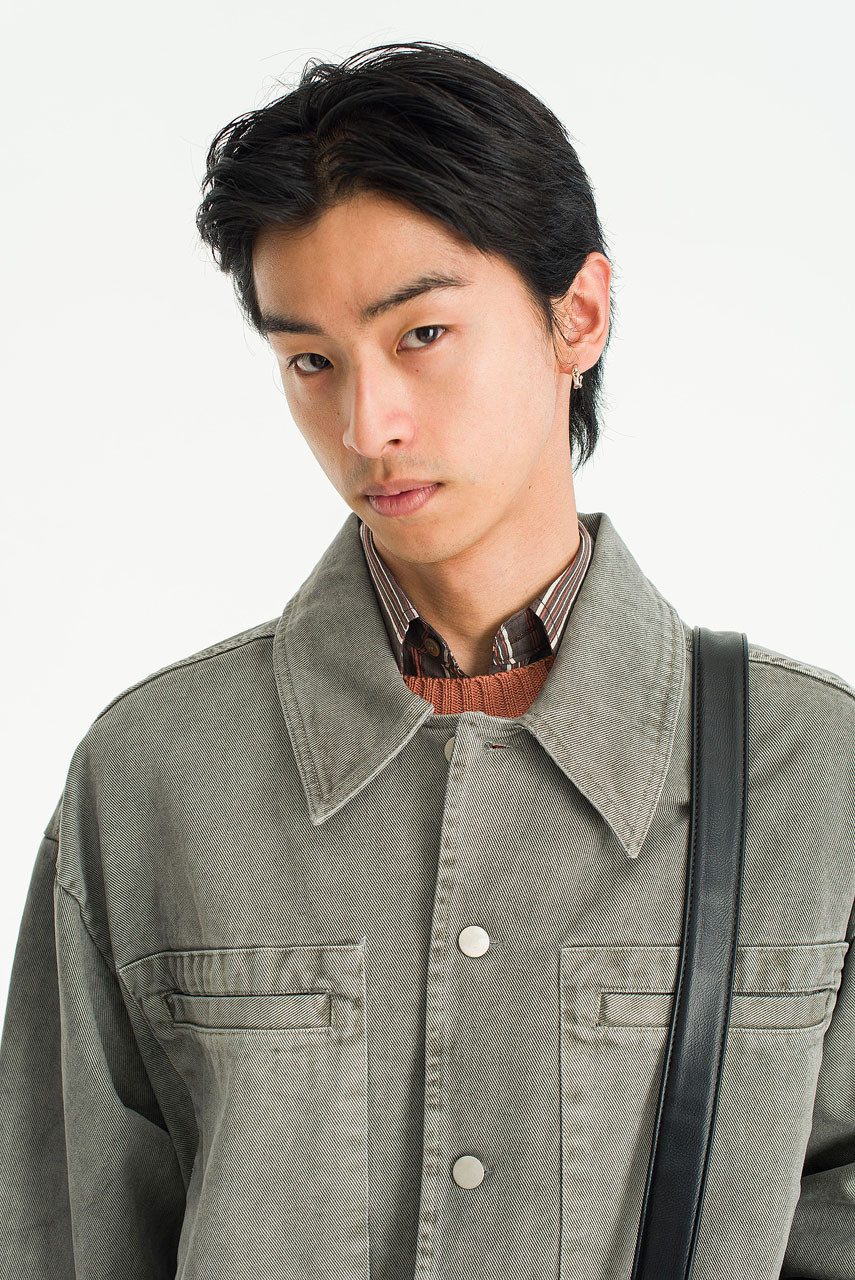 Menswear | Overdyed Jacket, Grey