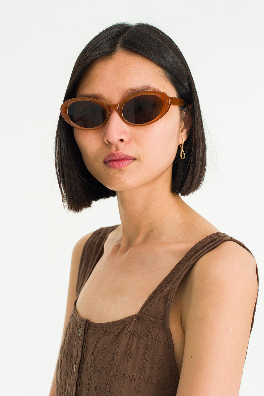 Elena Sunglasses, Brown