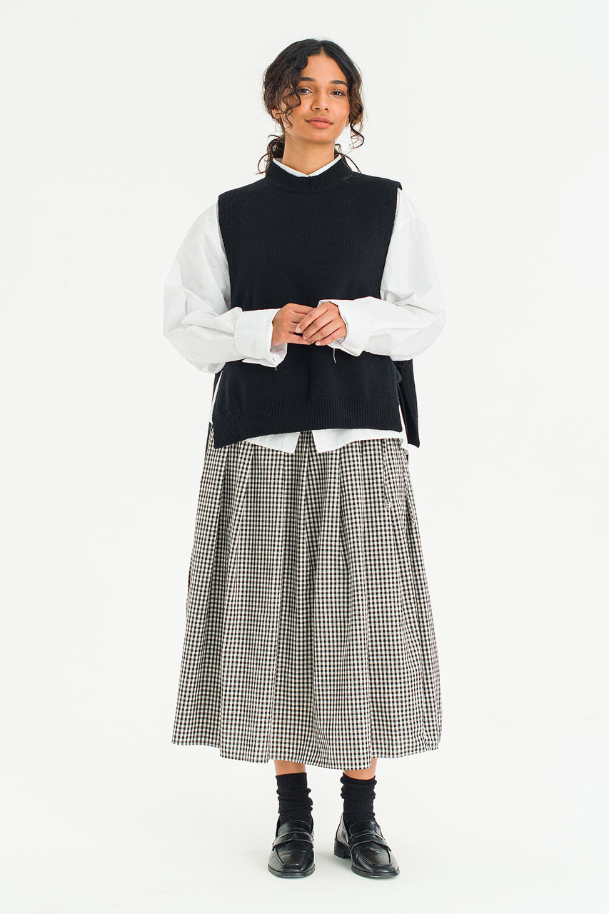 トップス Bibiy DONNA RIBBON VEST Quilted Ribbon Vest - SALE - The Blue Door Boutique