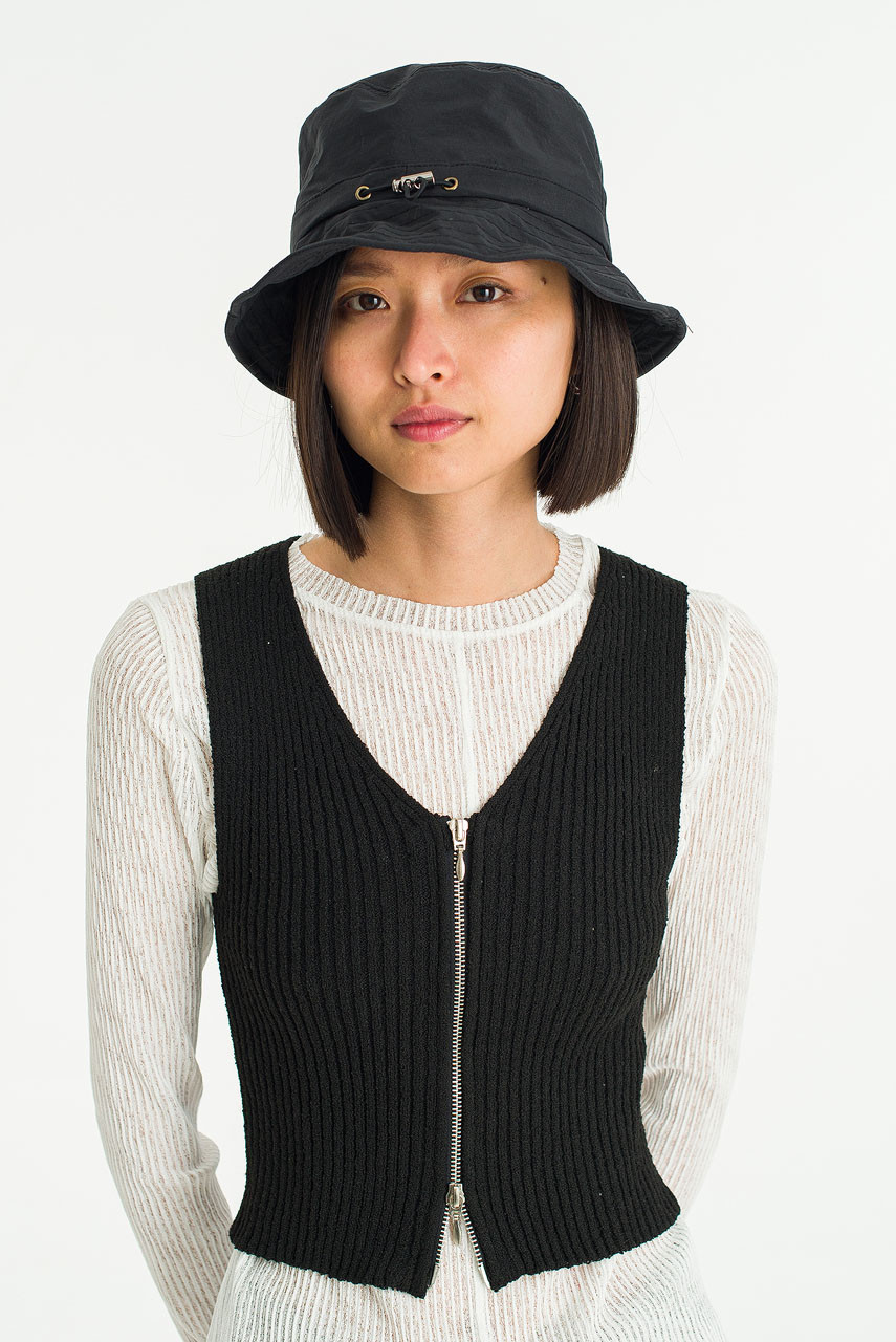 Plain Bucket Hat, Black