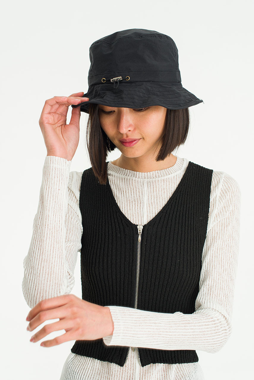 Plain Bucket Hat, Black