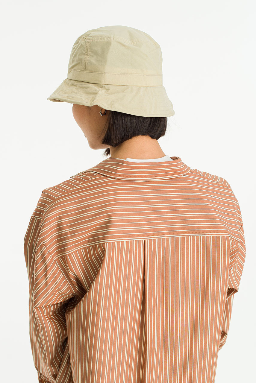 Plain Bucket Hat, Beige