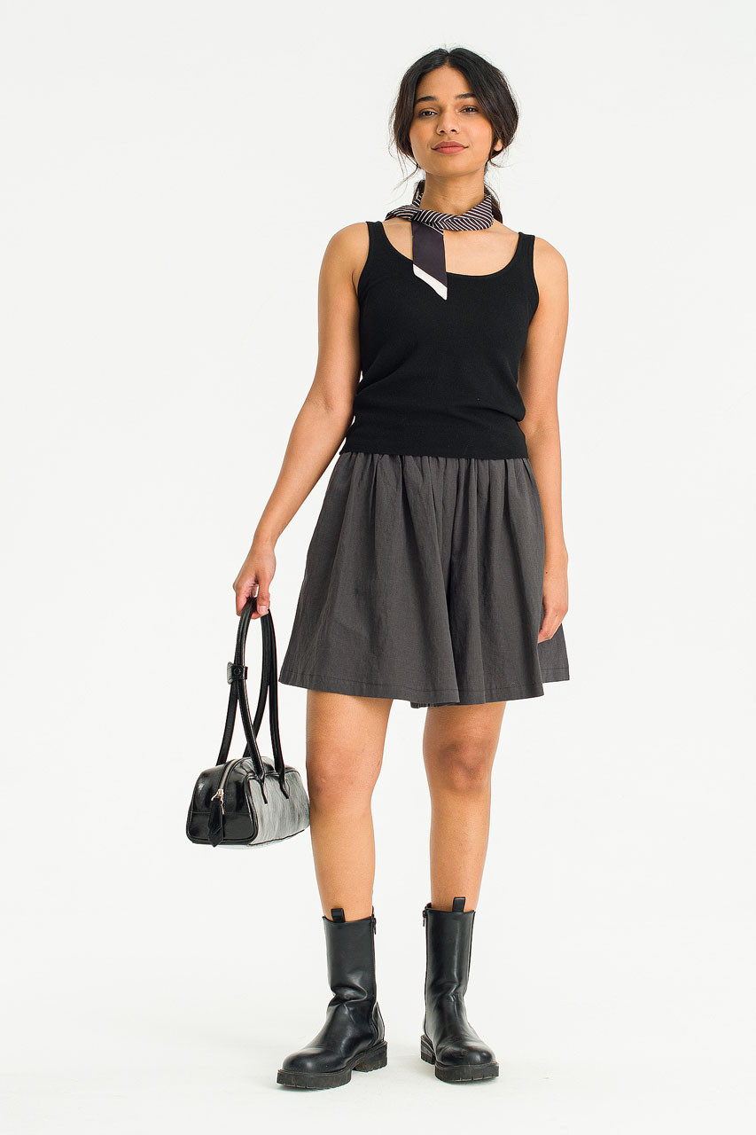 Lucia Sleeveless Jumper, Black