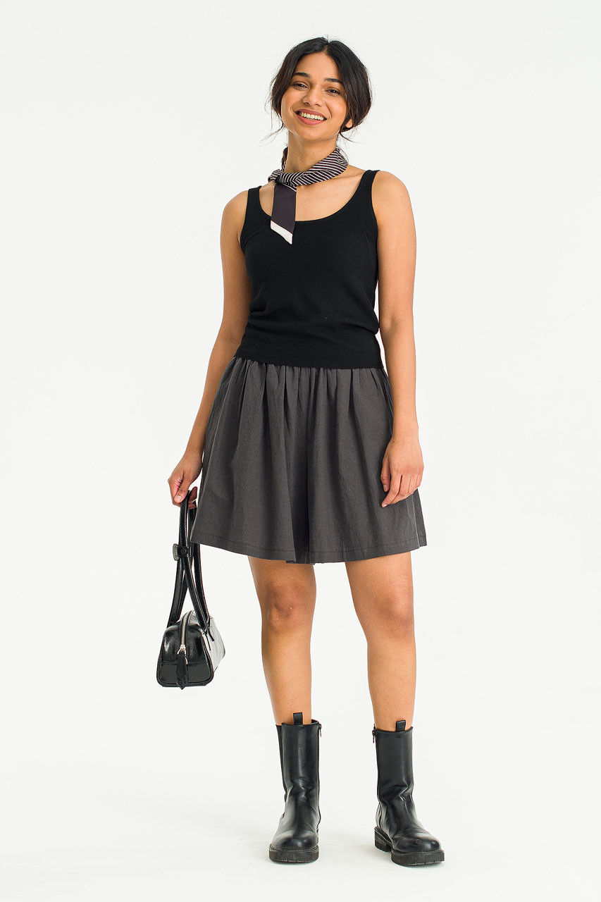 Lucia Sleeveless Jumper, Black