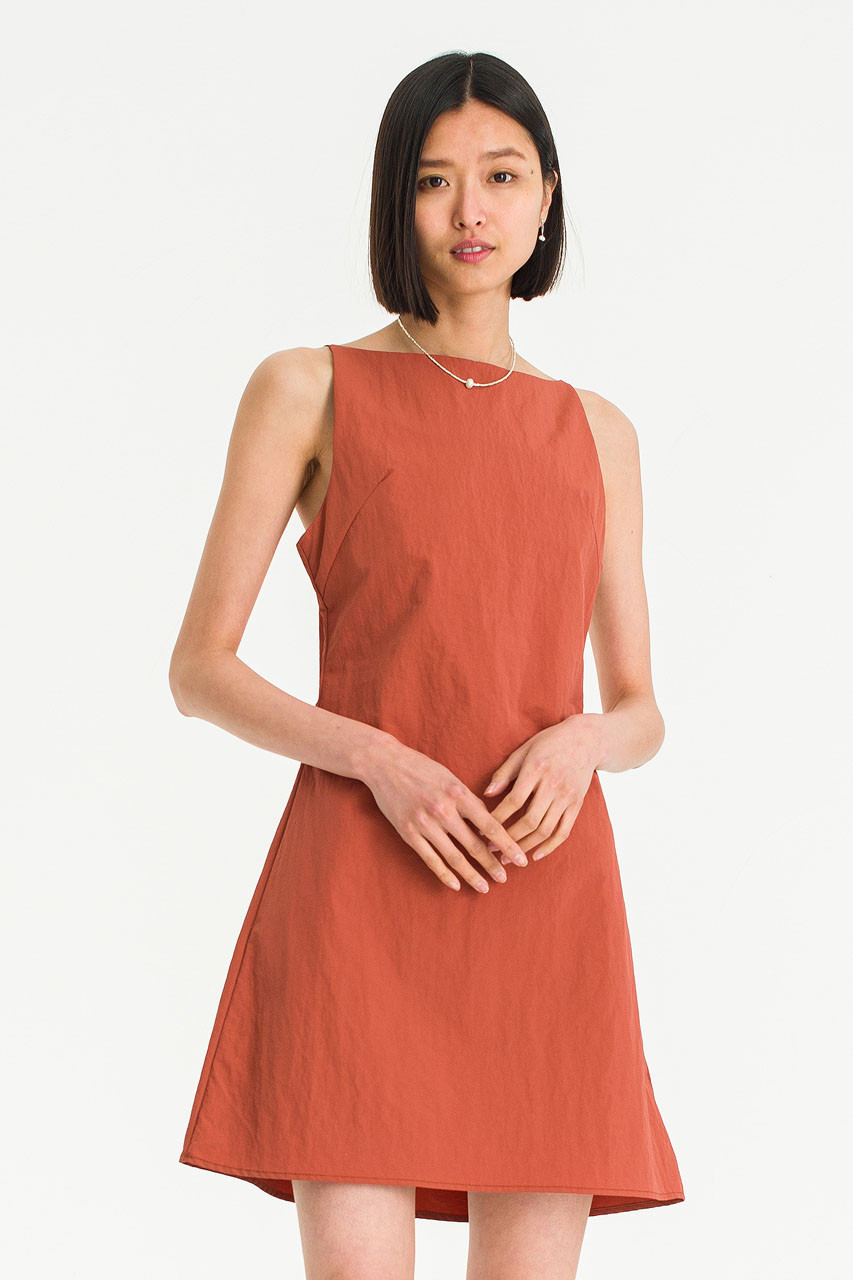 Aloha Cami Dress, Brick