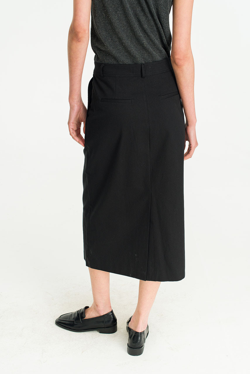 Alice Cotton Skirt, Black