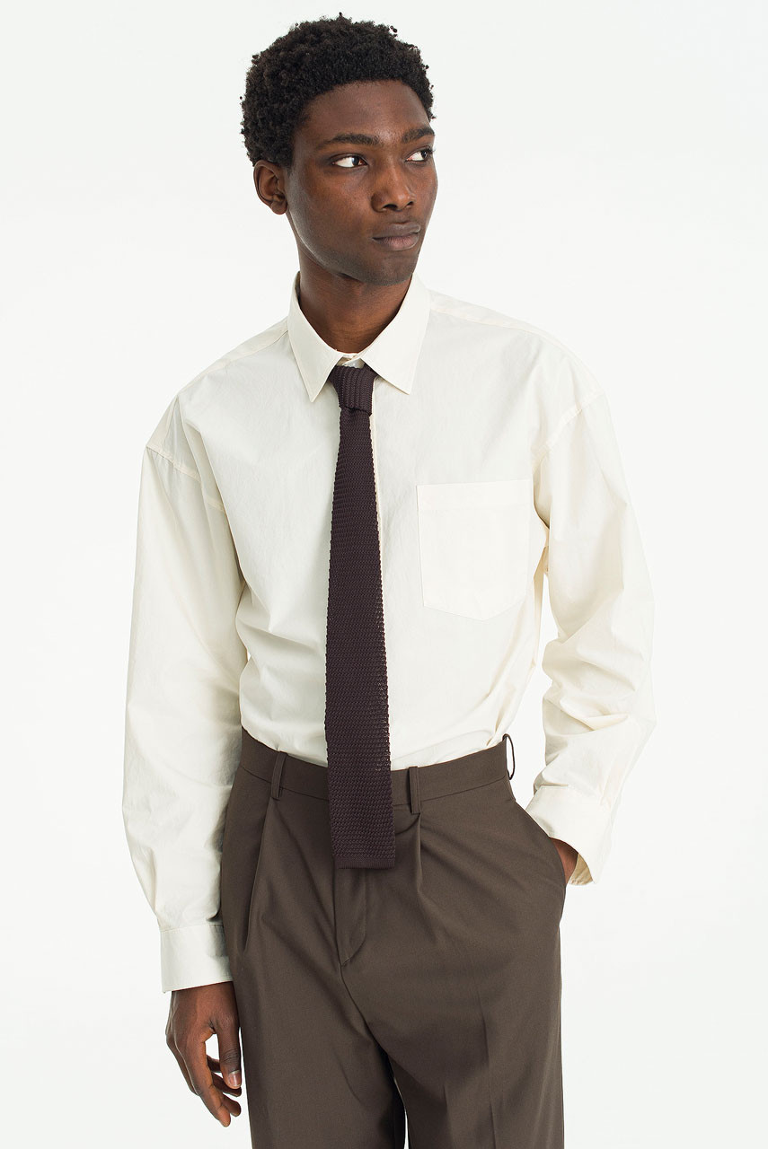 Menswear | Woven Tie, Dark Brown