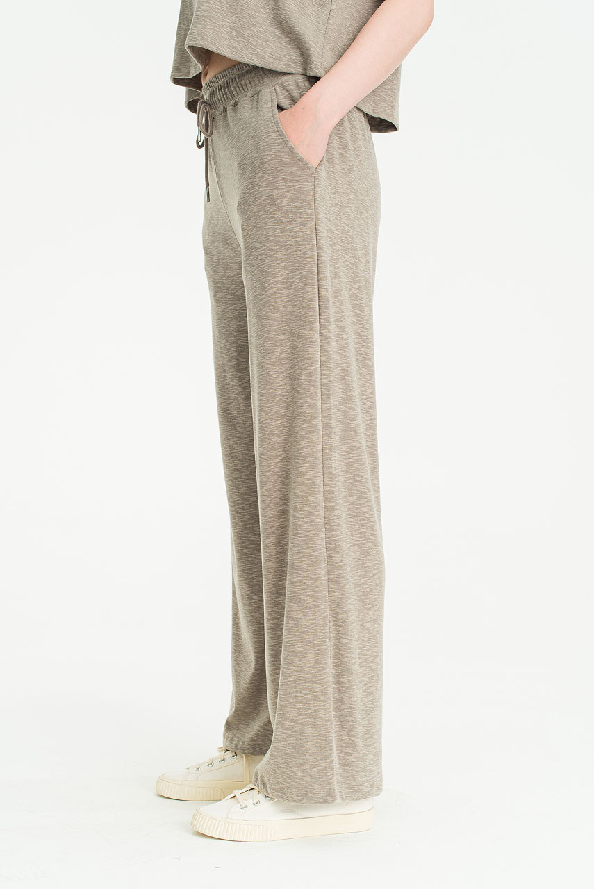 【BAON】23SS★ [BAONHOUSE] Kalui Cotton Pintuck Pants Base Cotton Pants, Khaki