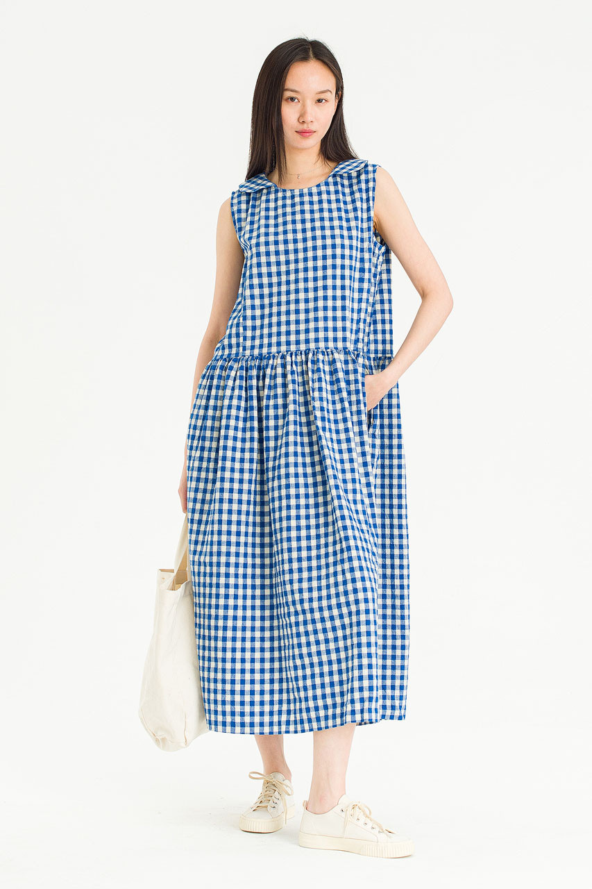 ワンピース andmary Becky check mini dress BK ANDMARY】Becky check mini dress