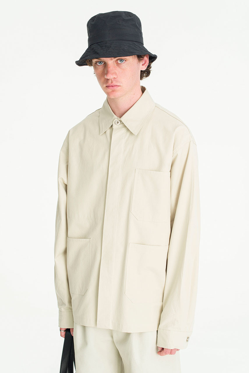 Menswear | Lightweight Chore Jacket, Beige