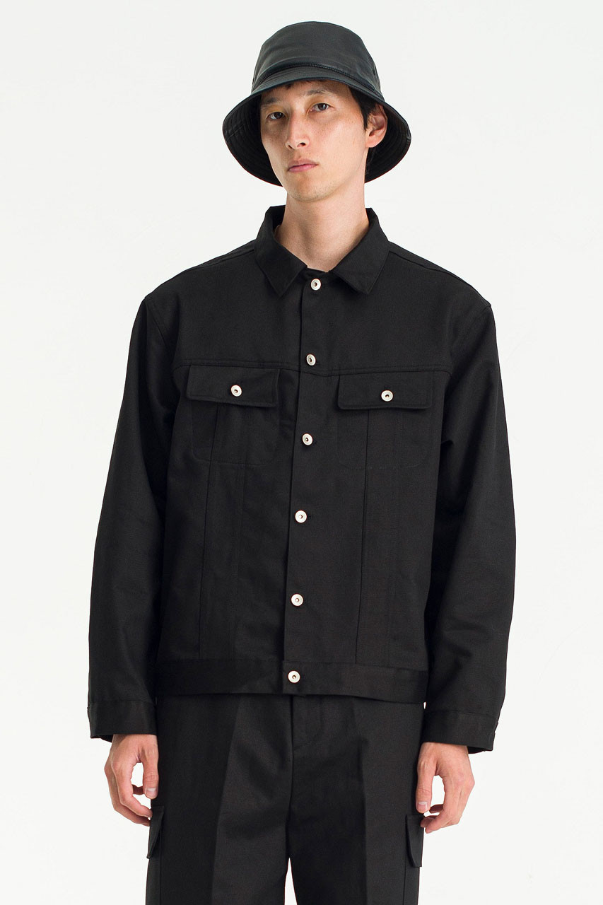 Menswear | Trucker Jacket, Black