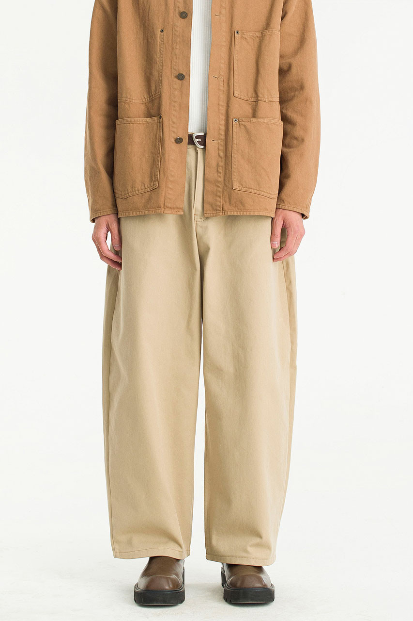 Menswear | Twill Tobi Pants, Beige