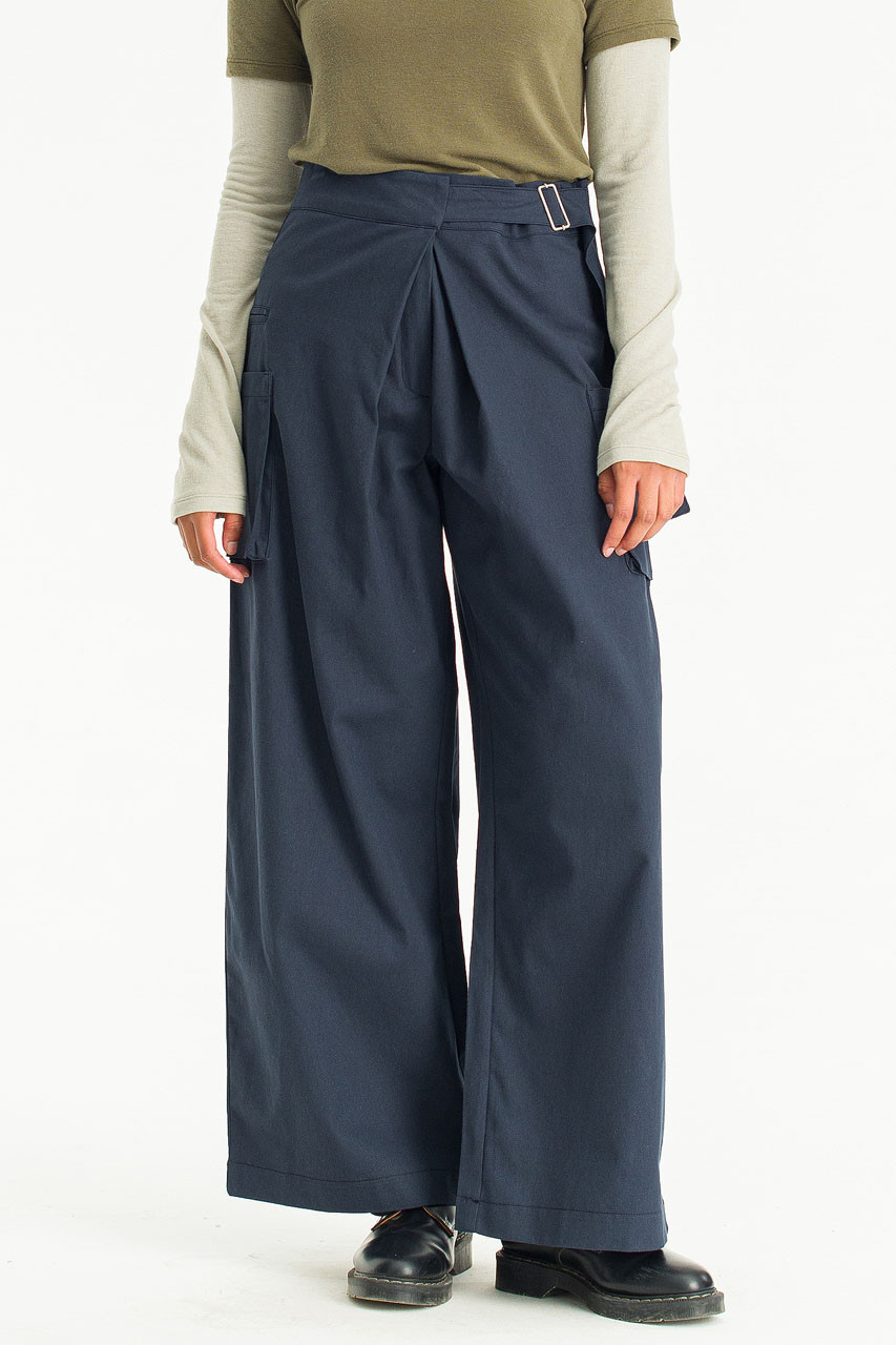 パンツ everyone corduroy belted easy pants NAVY everyone corduroy belted pants (NAVY)