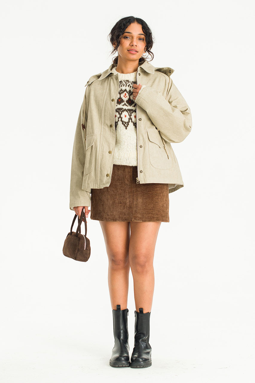 Hood Hunting Jacket, Beige