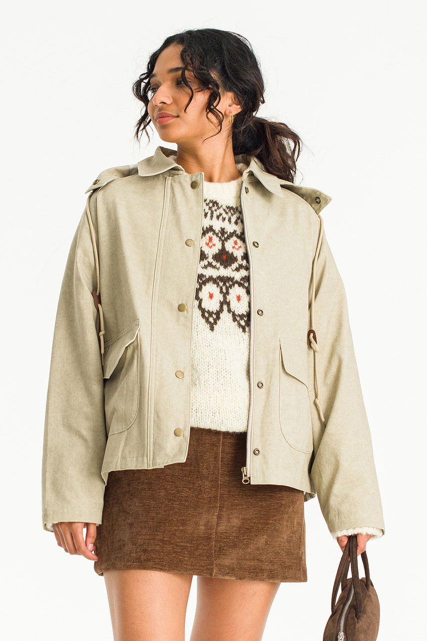 Hood Hunting Jacket, Beige