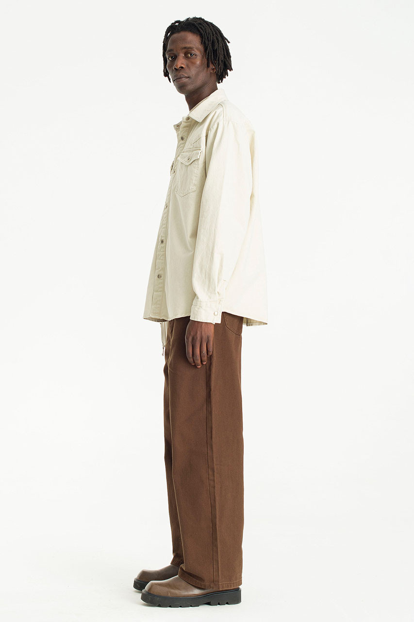 Menswear | Western Shirt, Cream