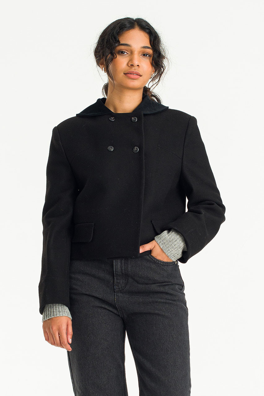 Fara Sailor Jacket, Black