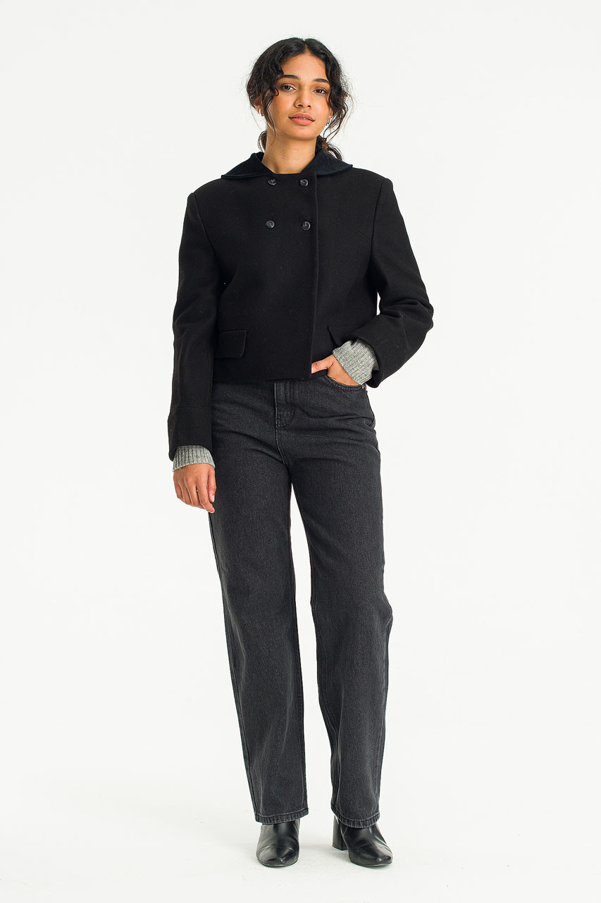 Fara Sailor Jacket, Black