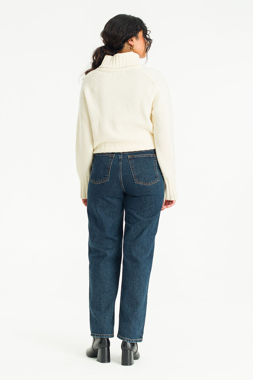 Hina Denim Jean, Mid Blue