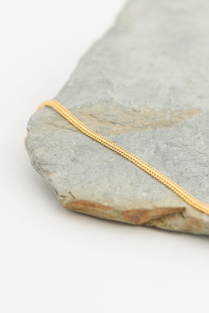 Daily Snake Chain Bracelet, Gold