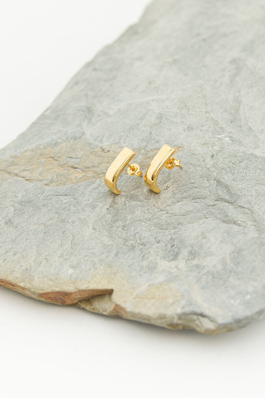 Grace Earrings, Gold