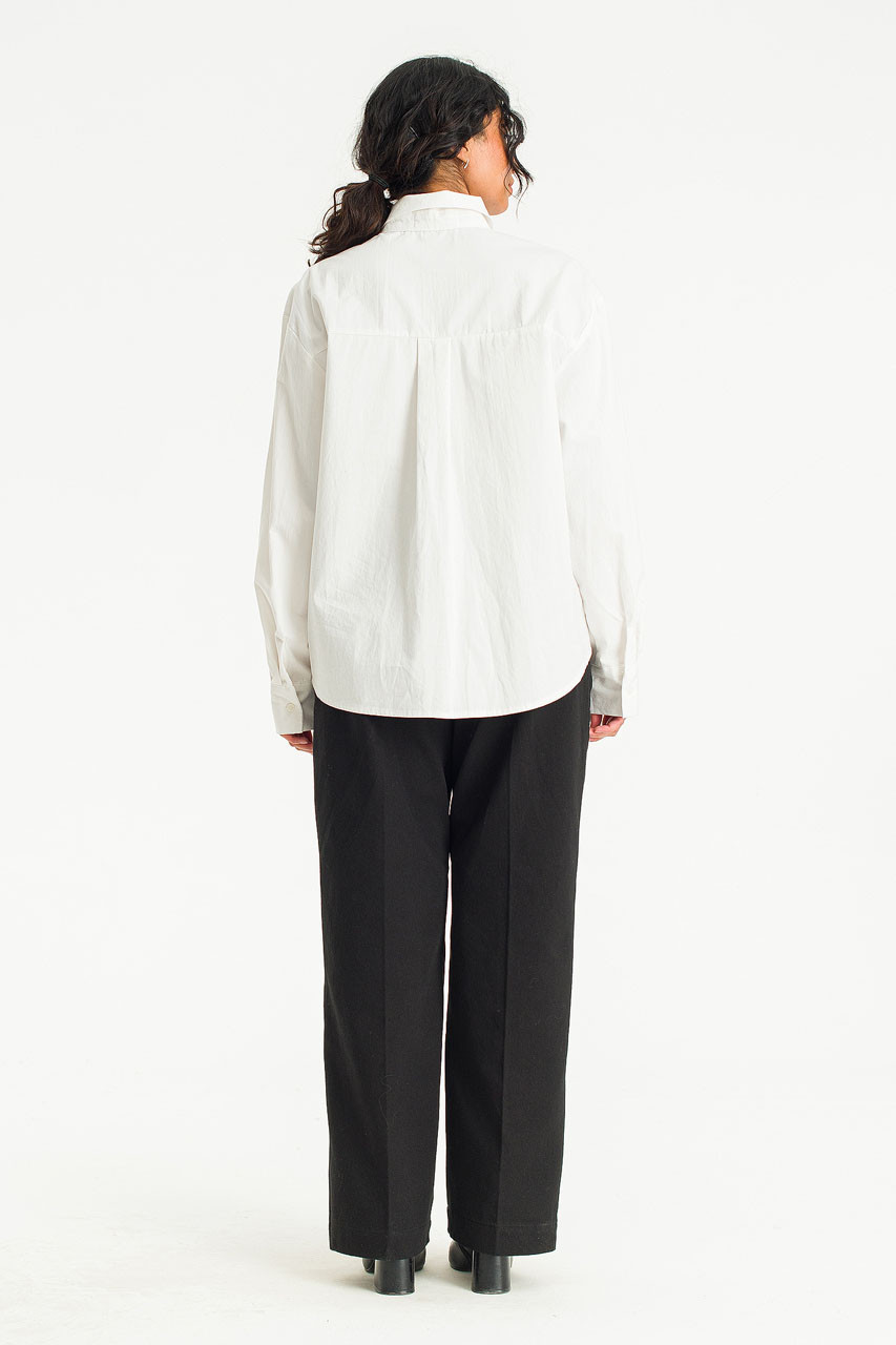 Louise Simple Shirt, Ivory