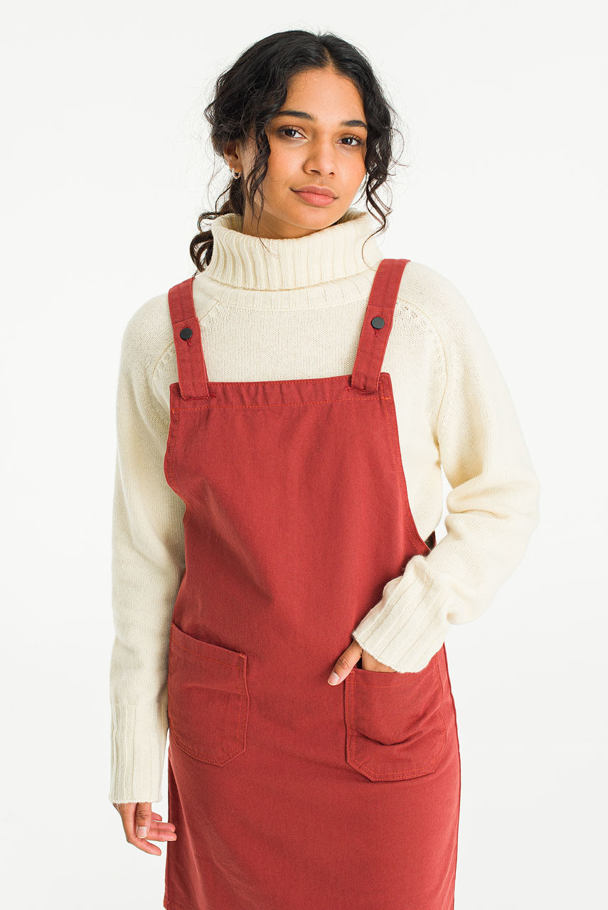 Apron Dress, Cherry