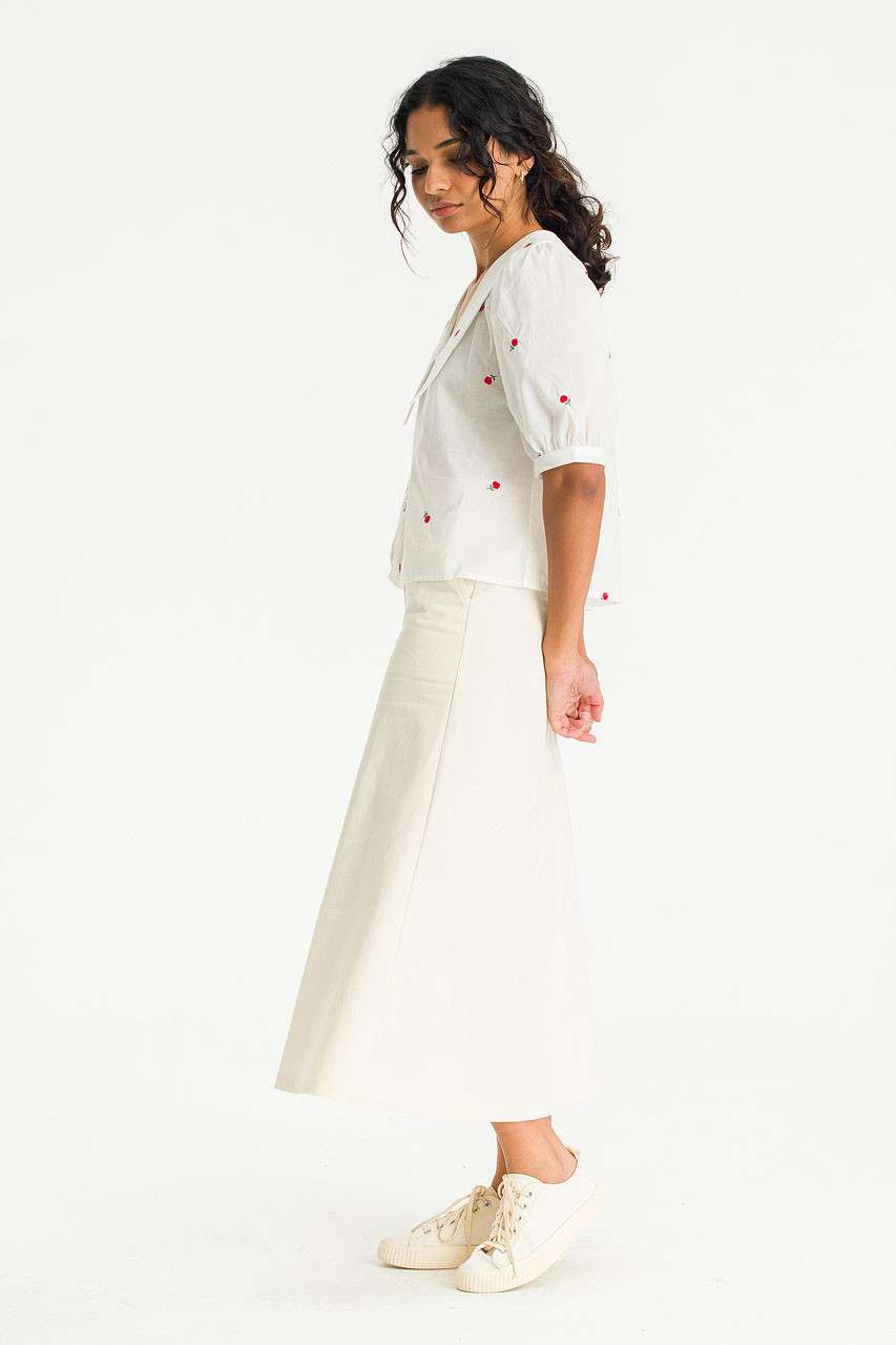 スカート digne little a line skirt (cream) digne little a line skirt (cream)