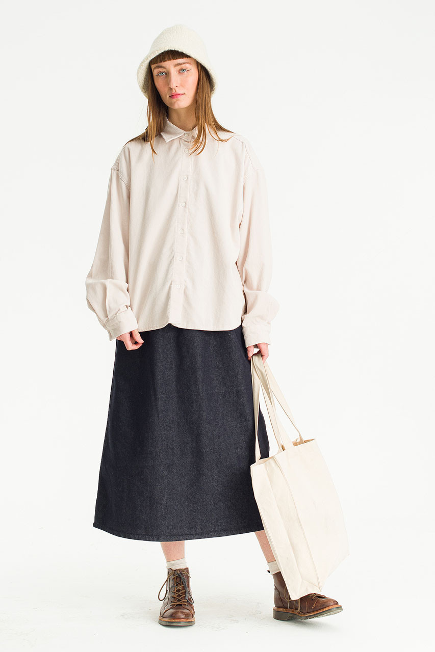 Collett Cord Shirt, Beige