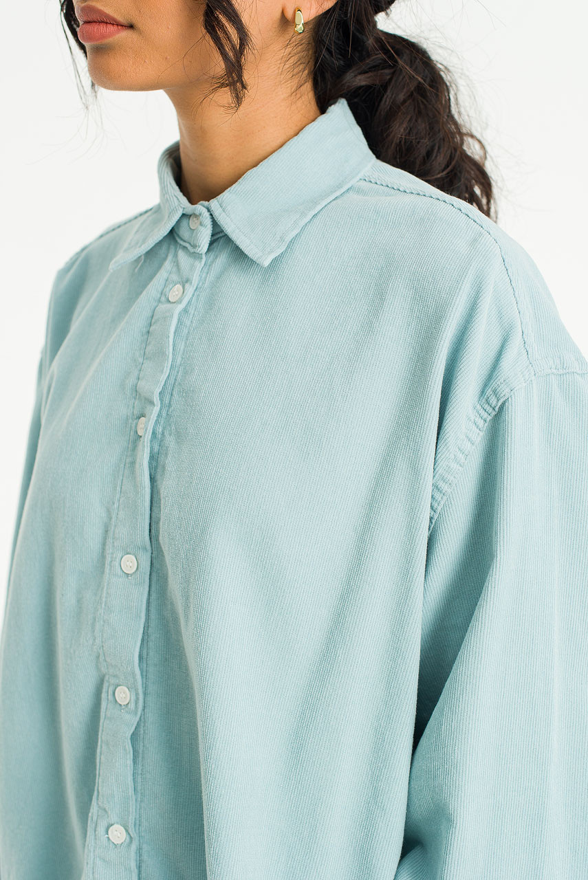 Collett Cord Shirt, Blue
