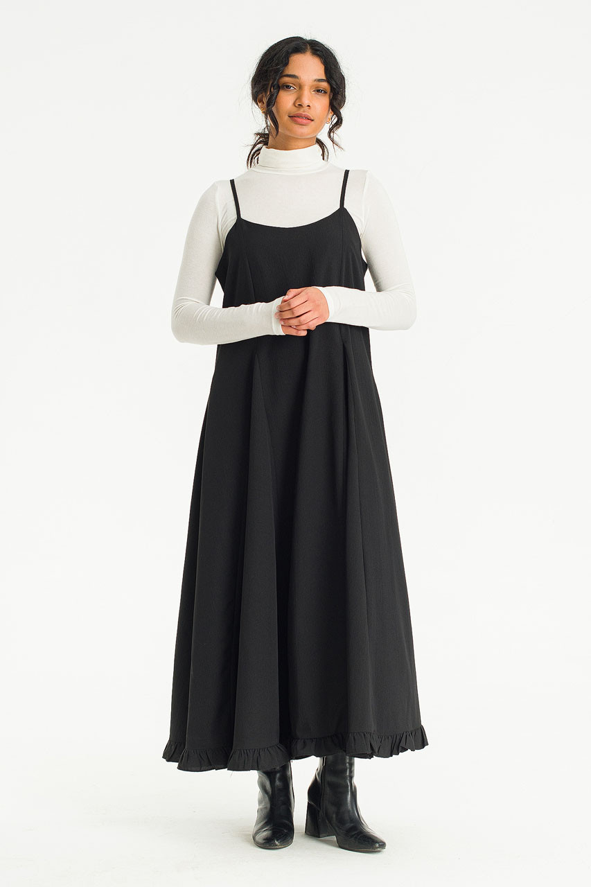 Aimee Slip Dress, Black