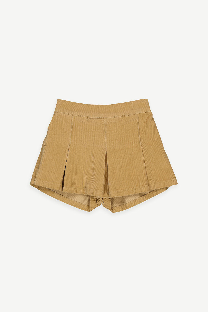 Mini Olive | Corduroy Skort, Beige