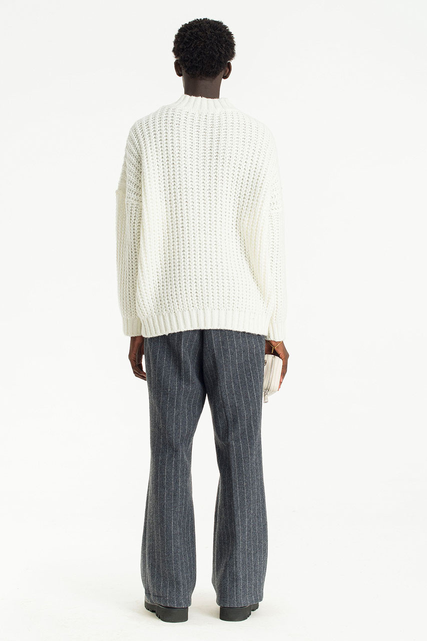 Menswear | Fisherman Turtleneck Knit, Ivory