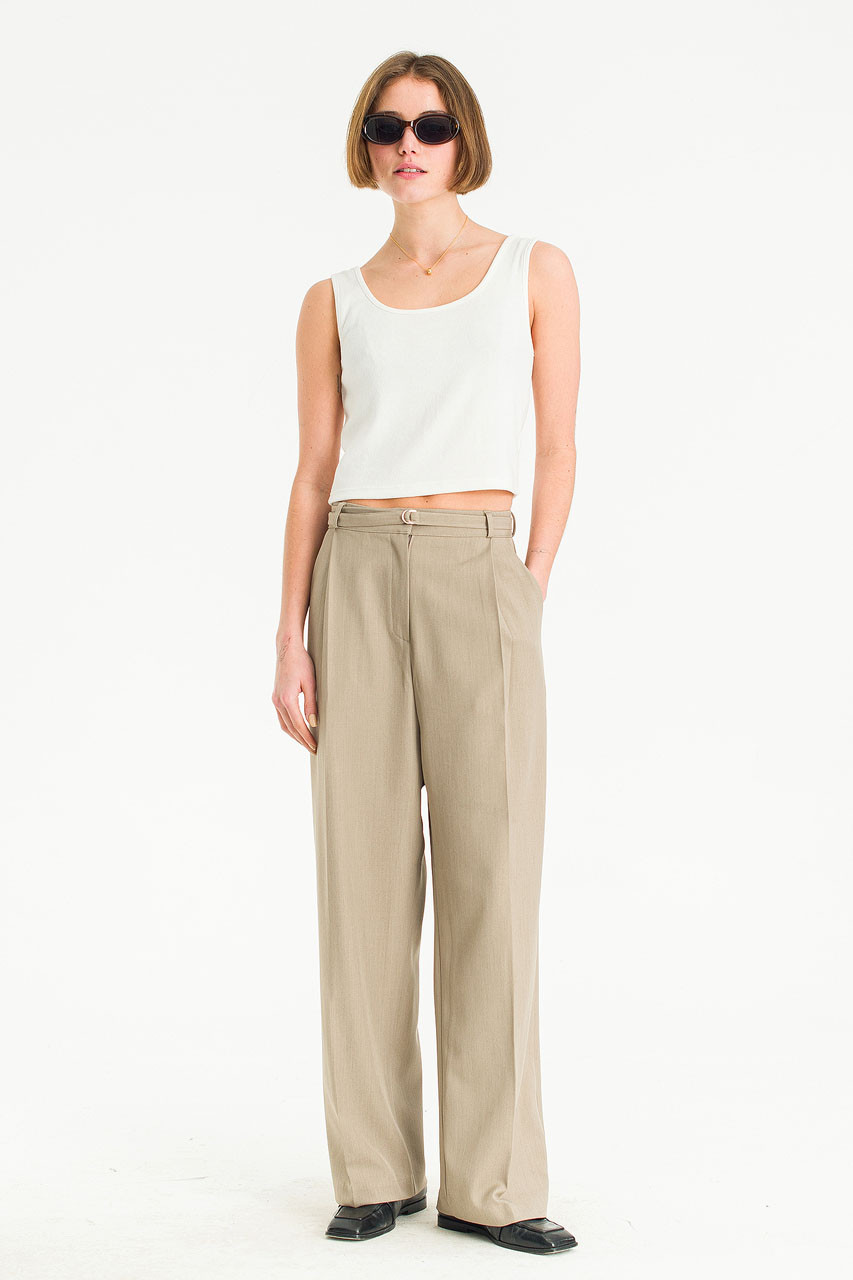 【PORTERNA】Mei pintuck trouser Mei Pintuck Trousers, Black