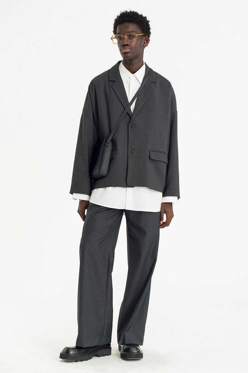 Menswear | Monaco Blazer, Charcoal
