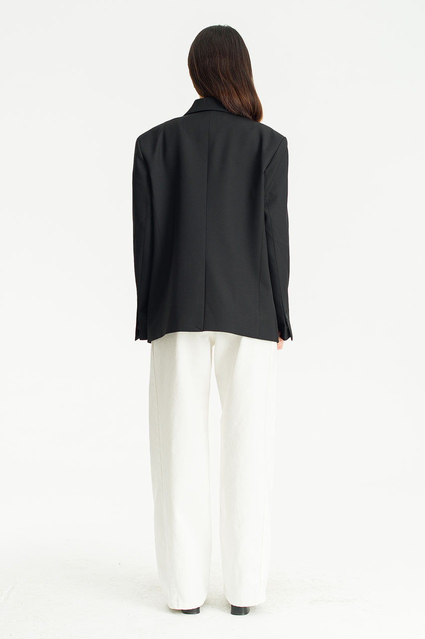 Maddie Tailored Blazer, Black