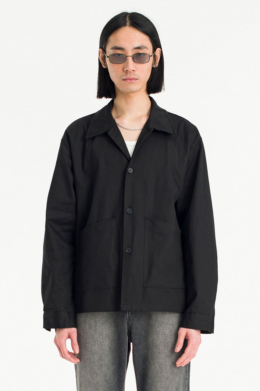 EVO +1F PROPERTY WORK SHIRT ブラック M 1F EVO +1F PROPERTY WORK SHIRT | EVOコラボ ワークシャツ