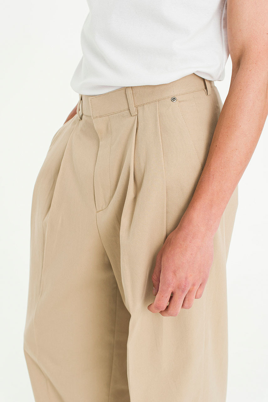 【COLOR iN ID】Cats Rivet Pintuck Pants Menswear | Rivet Pintuck Pants, Brown