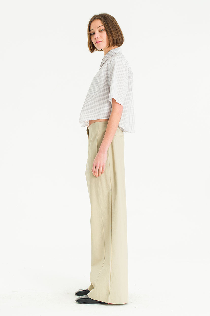 Melie Cotton Chino, Beige