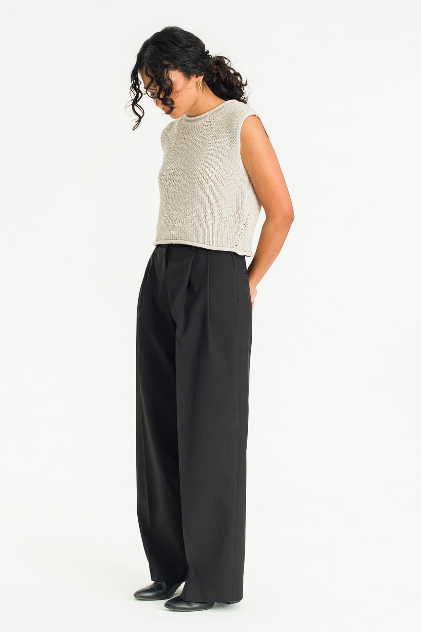 【UNIVERSAL LANGUAGE】1Tuck Easy Slacks 1TUCK EASY WIDE SLACKS[GRAY] | 1LDK (ワンエルディーケー