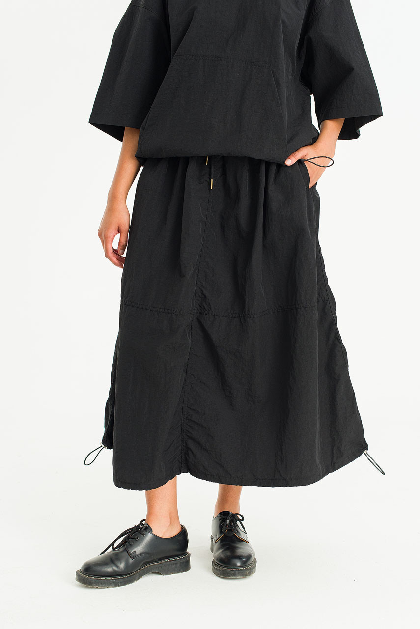 Tomori Ballon Skirt, Black