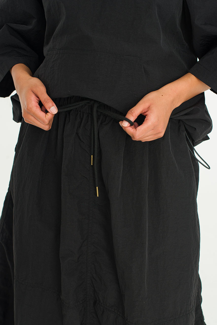 Tomori Ballon Skirt, Black