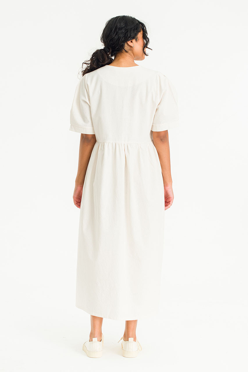 Laura Pocket Stitched Dress, Blue