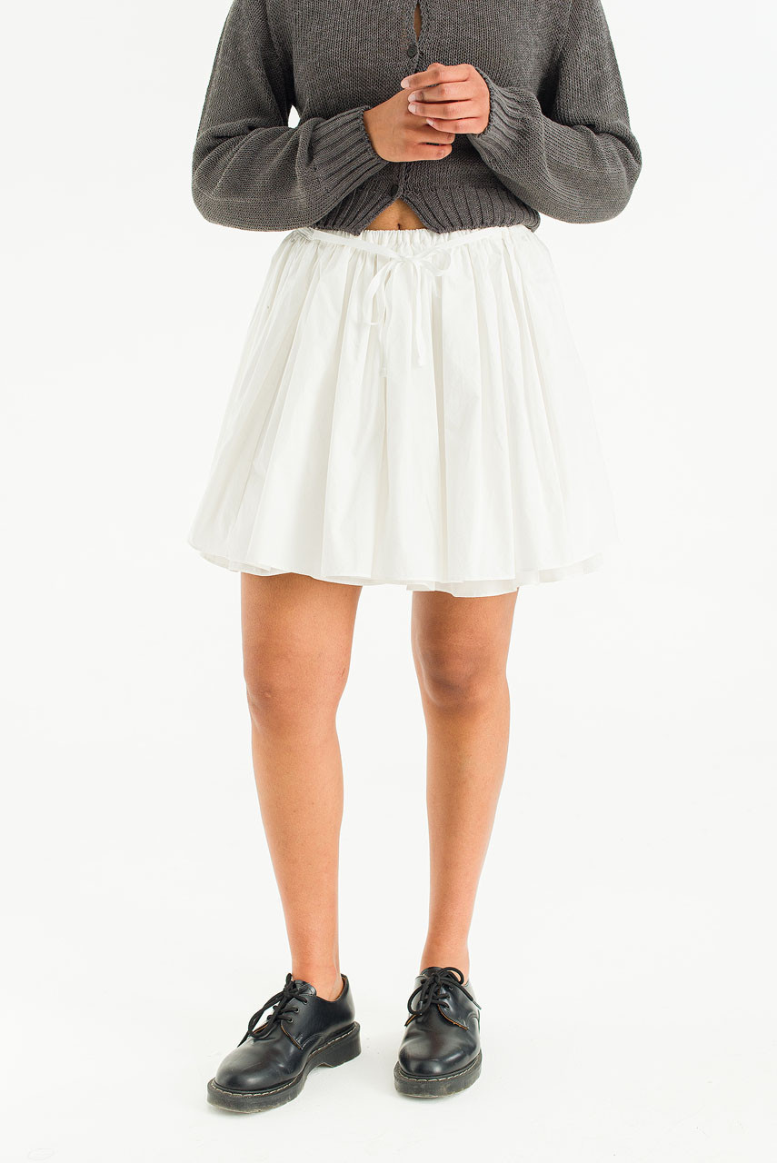 Rose Veil Skirt, Ivory