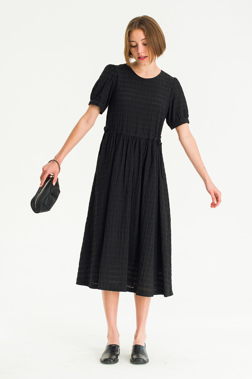 ［正規品］Juni check dress black S Jua Check Dress, Black