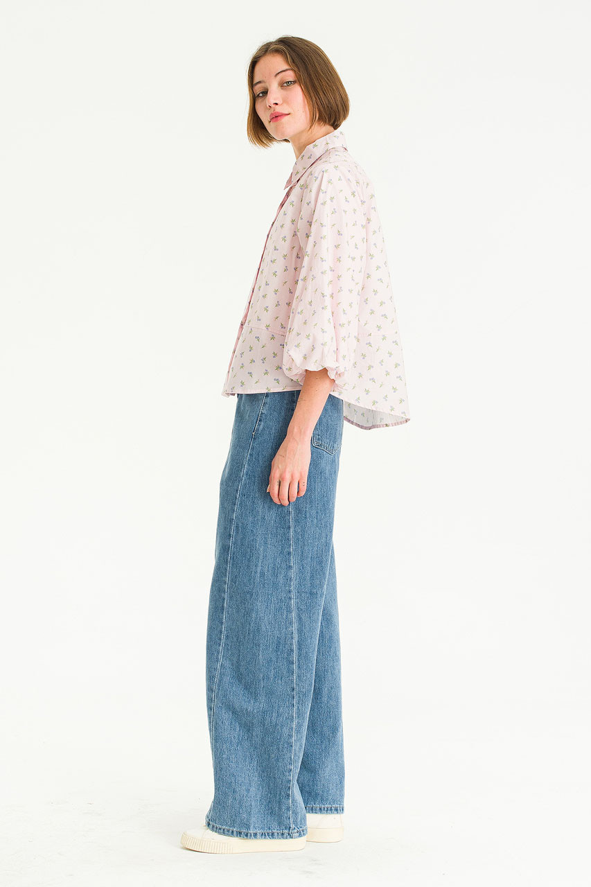 Lavender Rue Blouse, Pink